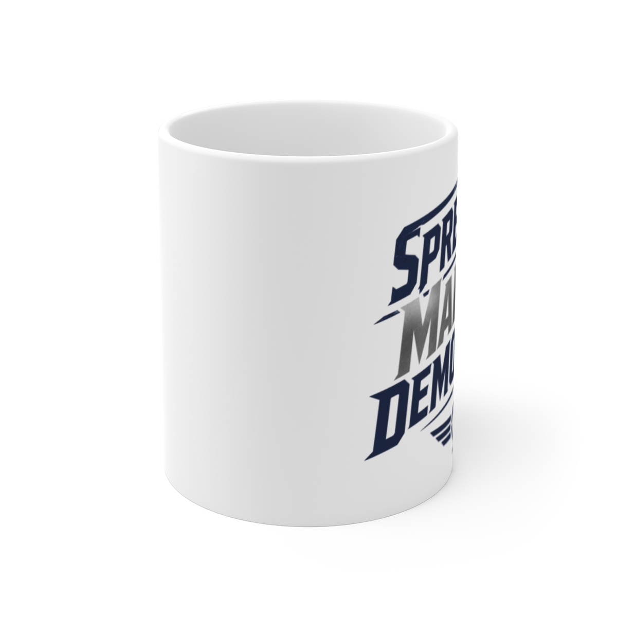 Helldivers 2 "Spreading Managed Democracy!" White Mug