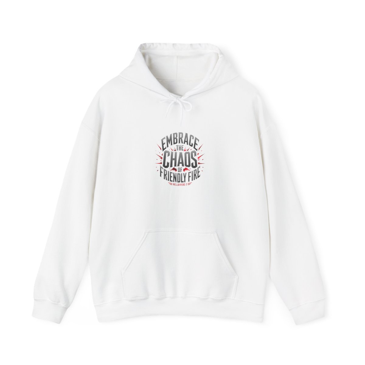 Helldivers 2 "Embrace the Chaos of Friendly Fire" Hoodie