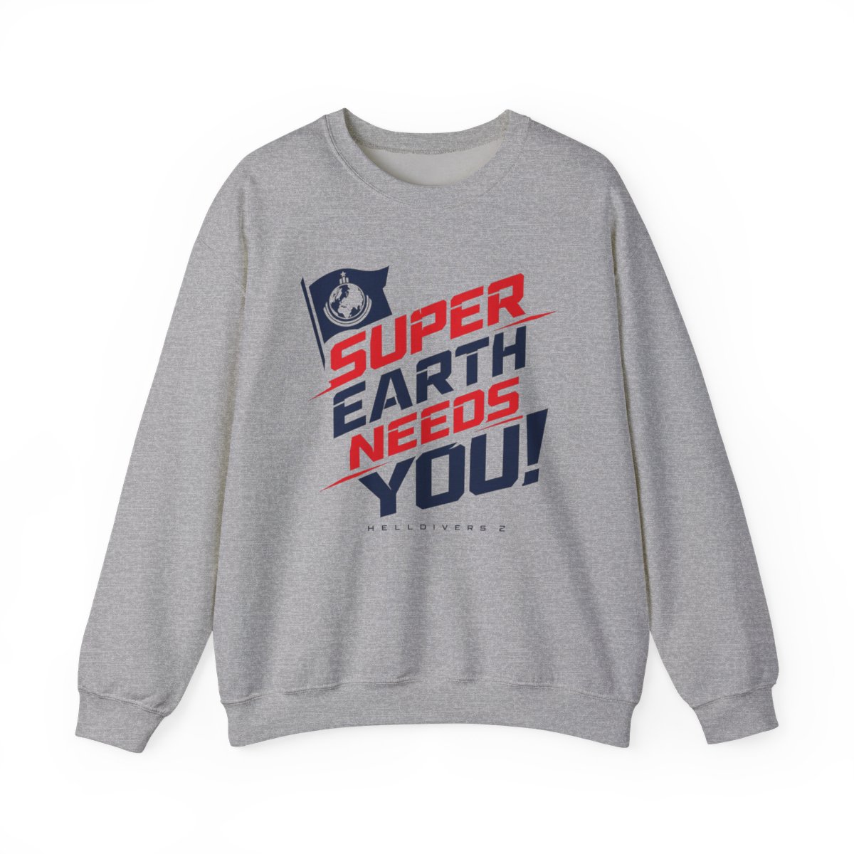 Helldivers 2 "Super Earth Needs You!" Crewneck