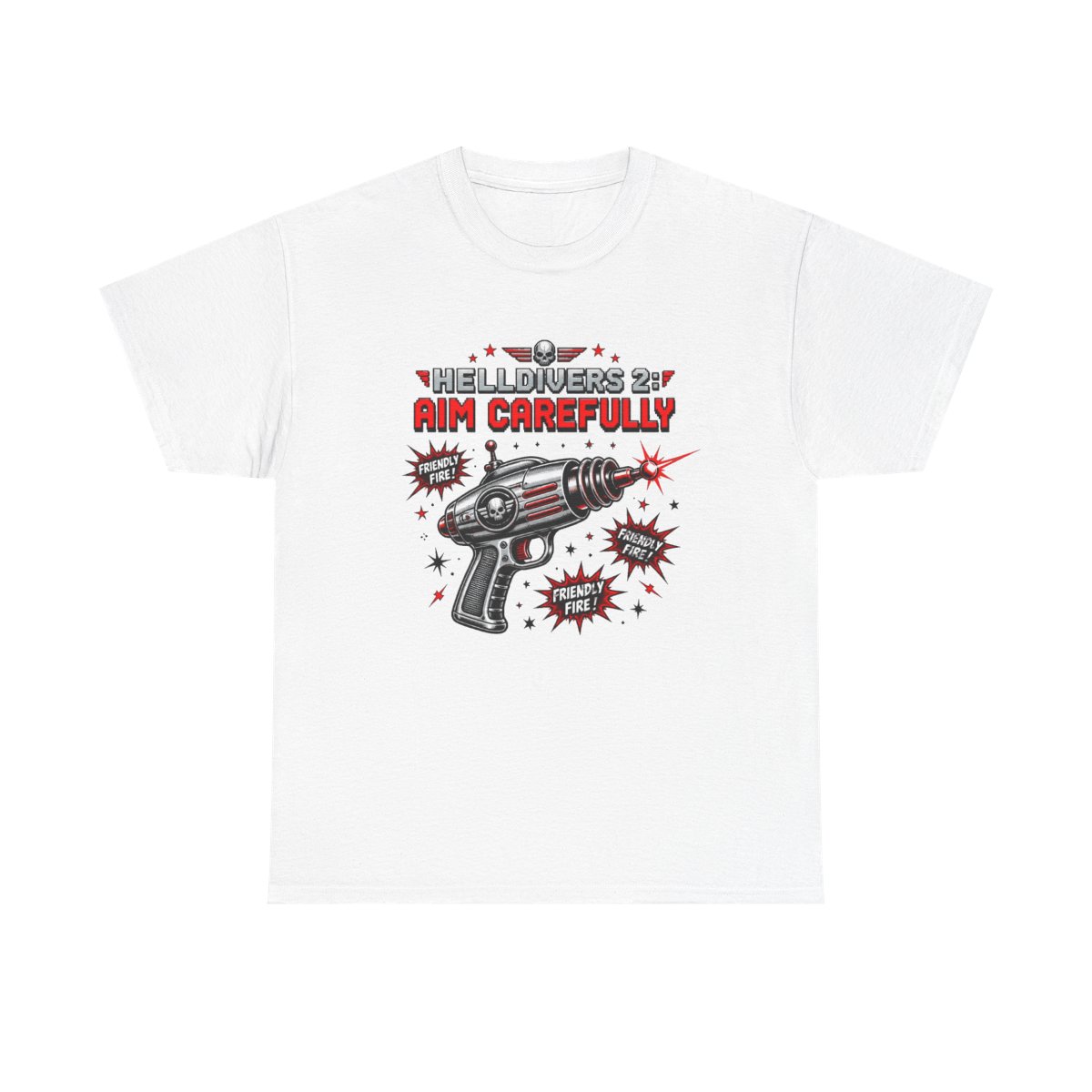Helldivers 2 "Friendly Fire" Unisex Tee
