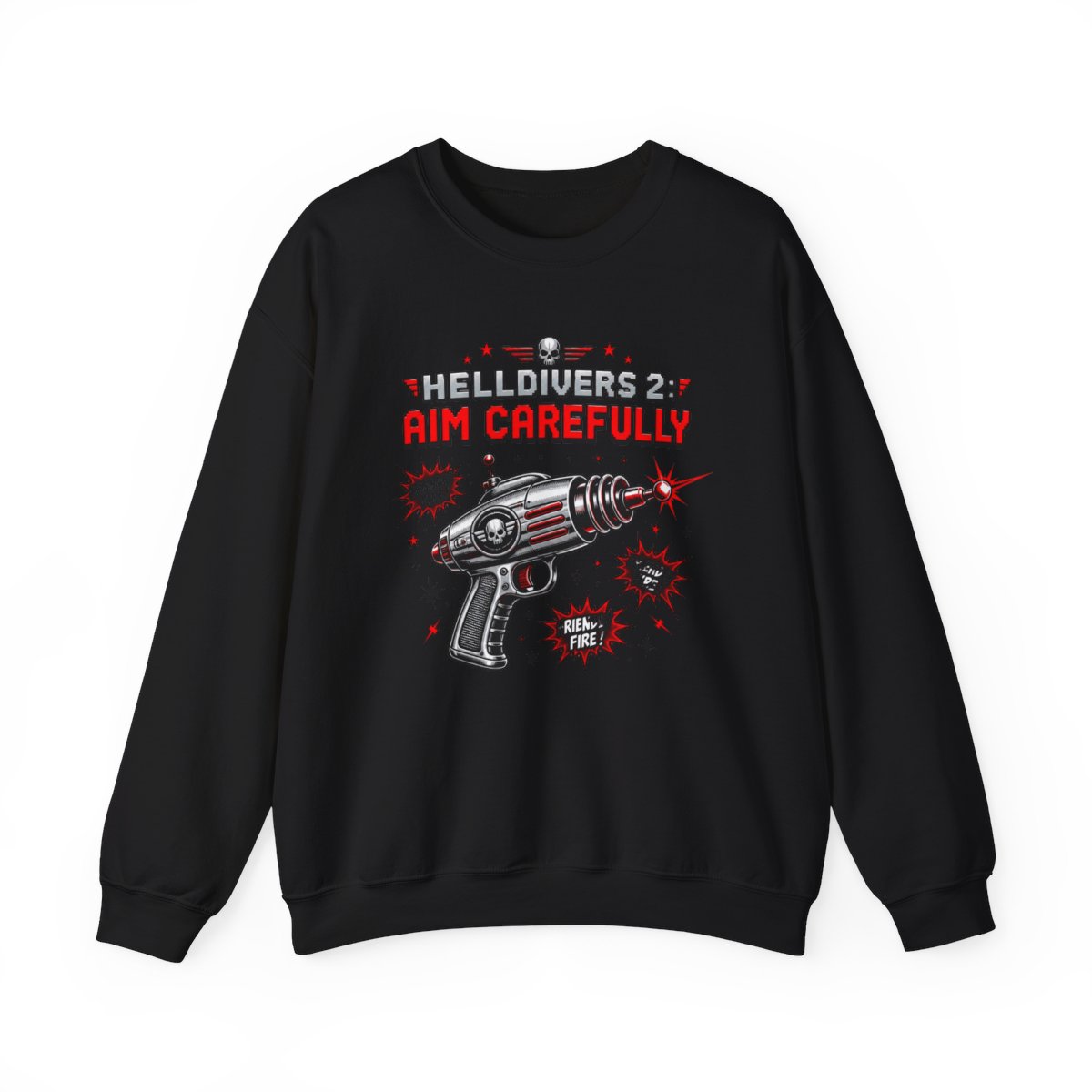 Helldivers 2 "Friendly Fire" Crewneck