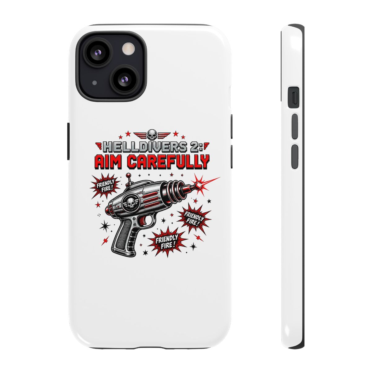 Helldivers 2 "Friendly Fire" Phone Case