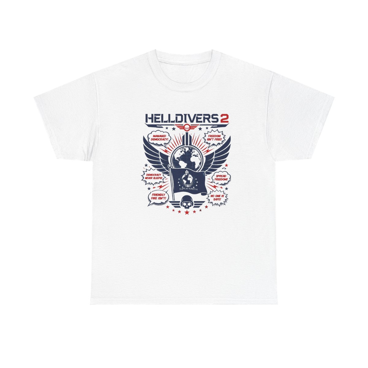 Helldivers 2 "Managed Democracy" Unisex Tee