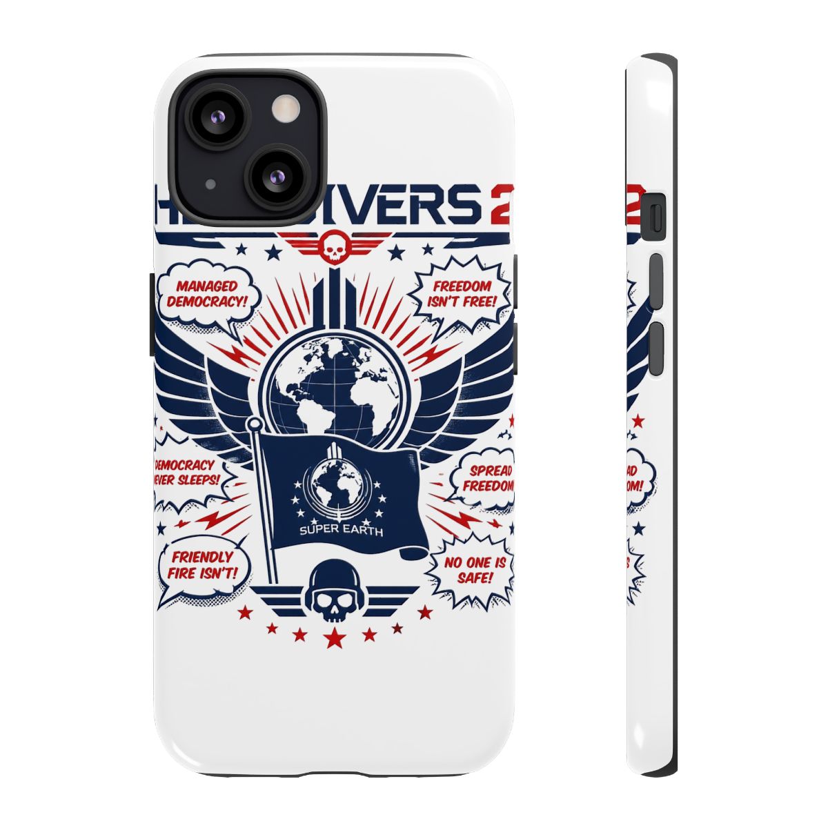 Helldivers 2 "Managed Democracy" Phone Case